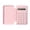 pink color, variant on Macaron-Tinted Pocket Calculator 8-Digit, Compact Shockproof Design for Teens and Students