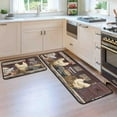 thumbnail image 6 of Kitchen Rugs Farmhouse Style for Floor, Rooster Kitchen Rug, Non-Slip Backing Kitchen Mat Set of 2 Washable Kitchen Rug Sets with Runner for Home Kitchen 17"x47.2"+17"x30", 6 of 7