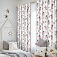 thumbnail image 5 of Blackout Kids Curtains,White Cow Strawberry Heart Pattern Childrens Insulated Curtains Set Of 2,Bedroom Essentials,Toddler Room Decor 52x84in(132x213cm), 5 of 5