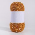 thumbnail image 1 of Xiao Hua Rollo de 50 g de hilos de mohair con puntos de colores, hilo suave para tejer a mano, ganchillo, para manualidades, bufandas y chales., 1 of 4