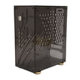 thumbnail image 1 of CAJA MINI ITX DE ACRÍLICO TRANSPARENTE, CAJA DE COMPUTADORA MINI ITX DIY DE 4,3 L, PARA FLEX POWER, CAJA DE JUEGOS DE COMPUTADORA MINI ITX PARA PC DESCRITORIO, 1 of 7