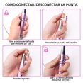 thumbnail image 4 of Taladro de U&ntilde;as M&aacute;quina, Kit de Taladro El&eacute;ctrico para Lima de U&ntilde;as con Bandas de Lijado, Vibraci&oacute;n de Bajo Ruido para U&ntilde;as Acr&ia, 4 of 7