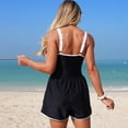 thumbnail image 6 of One Piece Swimsuit with Short,Womens Athletic Sleeveless Golf Skort with Pockets Surfing Bathing Suits for Water Sports, 6 of 6