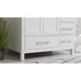 thumbnail image 5 of 36 inch Single Bathroom Vanity in White with Backsplash, 5 of 8