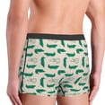thumbnail image 3 of Goofa Cartoon Crocodile Printed Men's Boxer Briefs Underwear, Moisture-Wicking Underwear, Trunk,Soft and Breathable Cotton Underwear-Small, 3 of 9