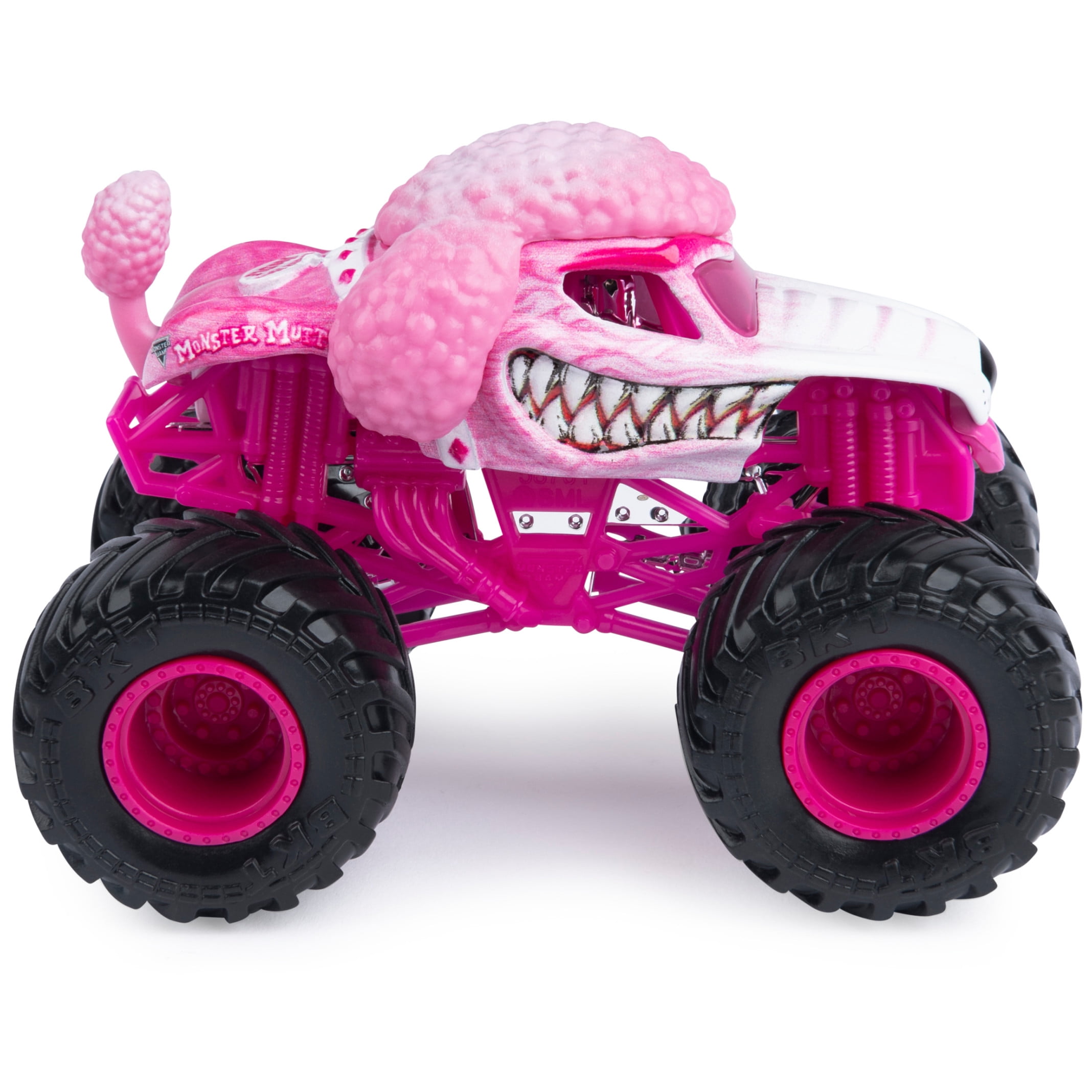 Monster Jam, Monster Mutt Poodle Vs. Scooby Doo 1:64 Scale Monster Trucks