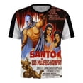 thumbnail image 1 of Playera Manga Corta Hombre Nueva Moda Retro Vintage El Santo, 1 of 4