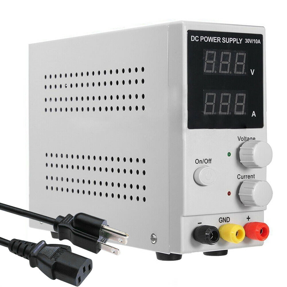 0-30V 5/0A DC Power Supply Adjustable Precision Variable Digital Lab Grade Test 