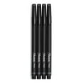 thumbnail image 2 of Sharpie Water-Resistant Ink Porous Point Pen, Stick, Fine 0.4 Mm, Black Ink, Black/gray Barrel, 4/pack | Order of 1 Pack, 2 of 3