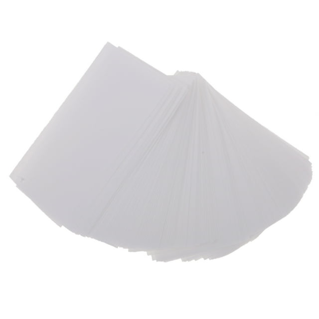 MERIGLARE 138pcs Rectangle Shape Water Dryer Hair Paper for Salon Hairdressing