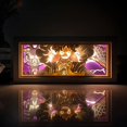 thumbnail image 4 of Caja de luz LED de anime 3D One Piece Gear Fifth Sun God Nika Luffy Zoro Figura de acción Juguetes Decoración de habitación Lámpara de mesa Regalo para niños, 4 of 5