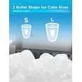 thumbnail image 6 of BLACK+DECKER Countertop Ice Maker, 26 lb. Ice Machine, 6 of 6