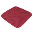 thumbnail image 4 of Cojines Transpirables Cojín de Asiento Cuadrado Granudo Relleno para Mecedoras, Comedores, Patios, Campamentos, Sils de Cocina rojo Macarena Cojín de silla de comedor, 4 of 4