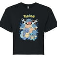 thumbnail image 3 of Pokémon - Squirtles Evolution - Juniors Cropped Cotton Blend T-Shirt, 3 of 5