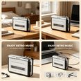 thumbnail image 4 of GJX 2026 New Cassette Players Multi 1Pack 4.5X3.3X1.2In for Travel for Music on the Go,Road Trips,Portable Entertainment,Vintage Audio,Outdoor Adventures., 4 of 7