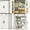 White, variant on UPGO 72" Tall Farmhouse Kitchen Pantry Cabinet, Large Storage Cabinet with 6 Adjustable Shelves, 4 Barn Doors & Drawer for Bathroom, Dining Room, Off White