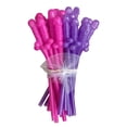 thumbnail image 1 of Pajitas para beber de despedida de soltera - Naughty Drinking ( + ) Pink Purple 24pcs, 1 of 7
