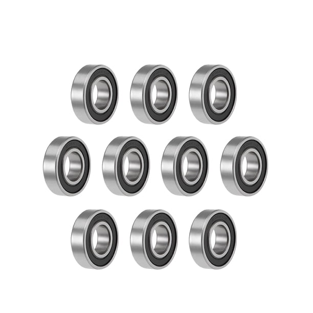 6002-2RS Rígidos Rodamientos Bolas Z2 15 mm X 32 mm X 9 mm Blindaje Doble Acero Carbono 10pcs