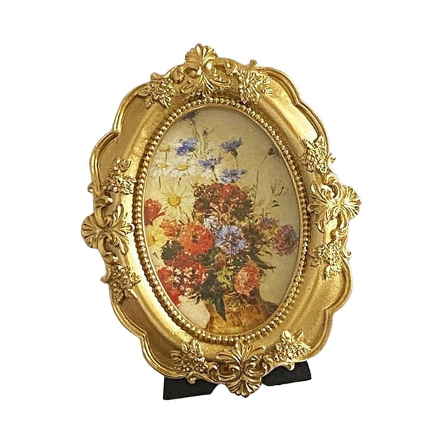 Marco de fotos para colgar en la pared de la mesa para la decoración de la sala de estar del banquete accesorios de la foto