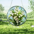 thumbnail image 6 of PRETXORVE Home Decor, Room Decor, Color Glass Style Flower Girl Style Acrylic Hanging Decorations Modern, 6 of 6