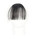 thumbnail image 2 of Xinyolin Pretty Women Girls 4 Colors Mini Clip On Thin Hair Bang Fringe Extension Piece, 2 of 6