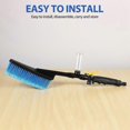 thumbnail image 4 of Car Wash Brush Water Spray Cleaning Tool Soft Bristle Long-handled Duster, 4 of 5