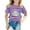 Light Purple, variant on Kids Shirts Girls 12-14 Solid Color Crew Neck Back To School Shirt Loose Soft Pullover Tops Preppy Tee for Toddler & Kids, 110, Black