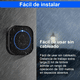 thumbnail image 4 of Timbre Inalámbrico Impermeable Con Luz Led 1 Transmisor Malubero, Negro, 4 of 5