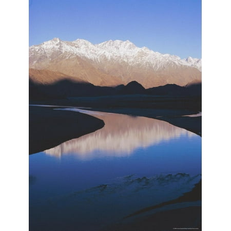 The Indus River at Skardu (2,300M), Pakistan Print Wall Art By Ursula Gahwiler
