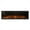 Black-60in, variant on 60 Inch Wall Mounted Electric Fireplace with RC, 750W/1500W