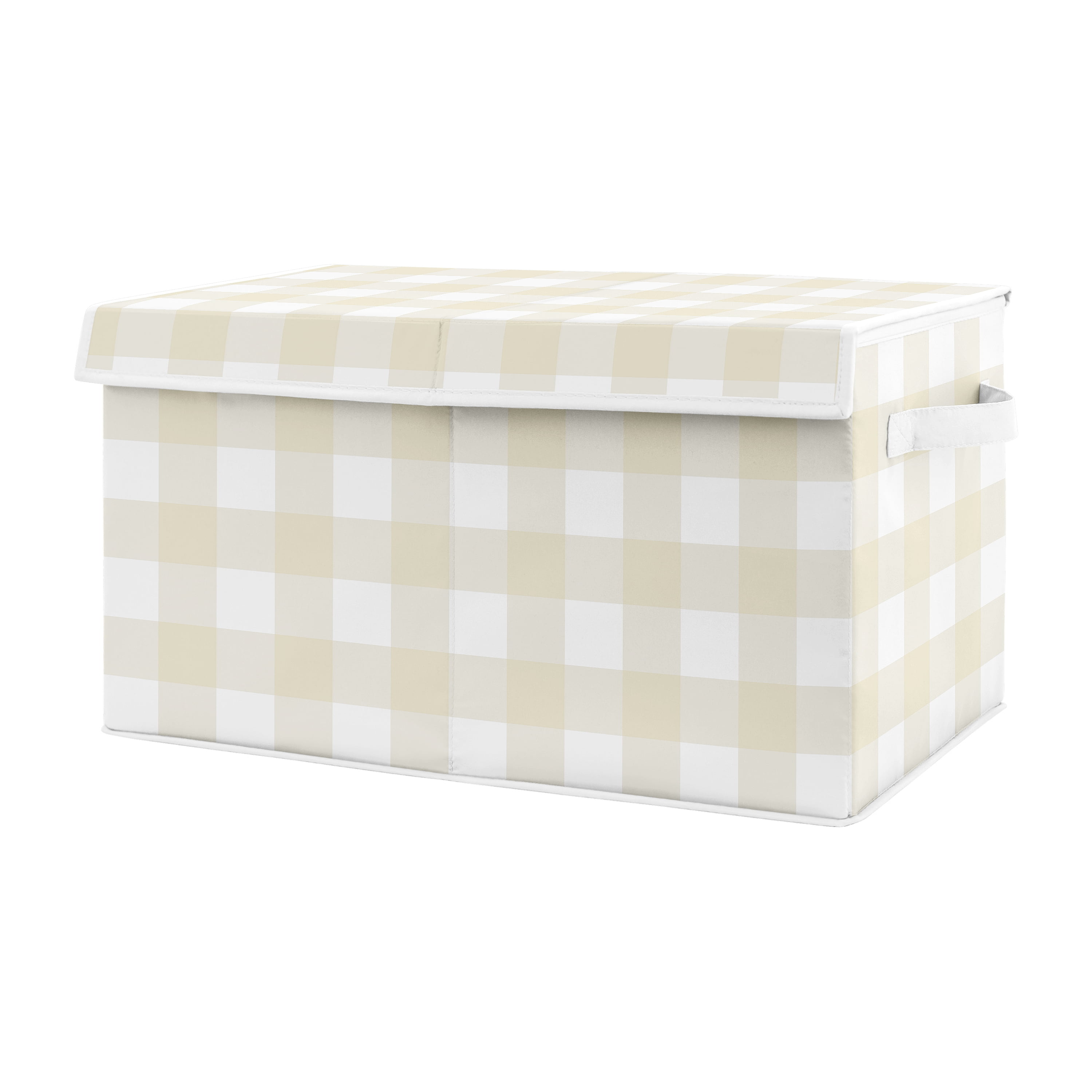 Woodland Buffalo Check Storage Fabric Toy Box by Sweet Jojo Designs