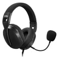 thumbnail image 3 of Audífonos Gamer On Ear Basher BASH-4204BK Micrófono Ajustable Negro, 3 of 6