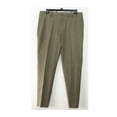 thumbnail image 3 of Perry Ellis Mens Portfolio Resol Dress Pants Slacks, Brown, 33W x 30L, 3 of 4