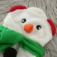 thumbnail image 5 of Odeerbi Toddler Boys Girls Clothes Christmas Jumpsuit Baby Romper Toddler Christmas Snowman outfits Fleece Onesie Cute Infant outfits Outfit Clothes Gifts White 18-24 Months, 5 of 9