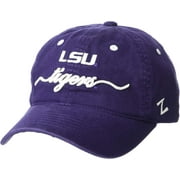 NCAA LSU Tigers Womens Charlotte Relaxed Hat, Primary Team Color, Adjustable