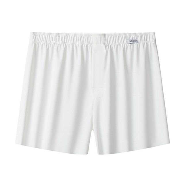Man Fashion Solid Color Sleeping Pants Loose Shorts Pajamas Shorts