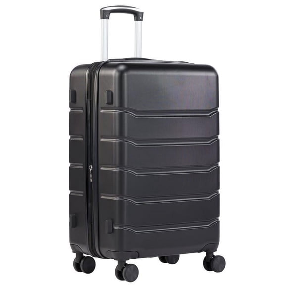 Luggage 20''/24''/28''Luggage, Hard Shell ABS Suitcase with Double Spinner Wheels, Lightweight Expandable Rolling Luggage with TSA Lock