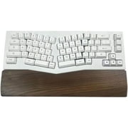 Ergonomic Wooden Wrist Rest Solid Wood Walnut for AKKO Alice Pro - Enhance Typing Posture and Style