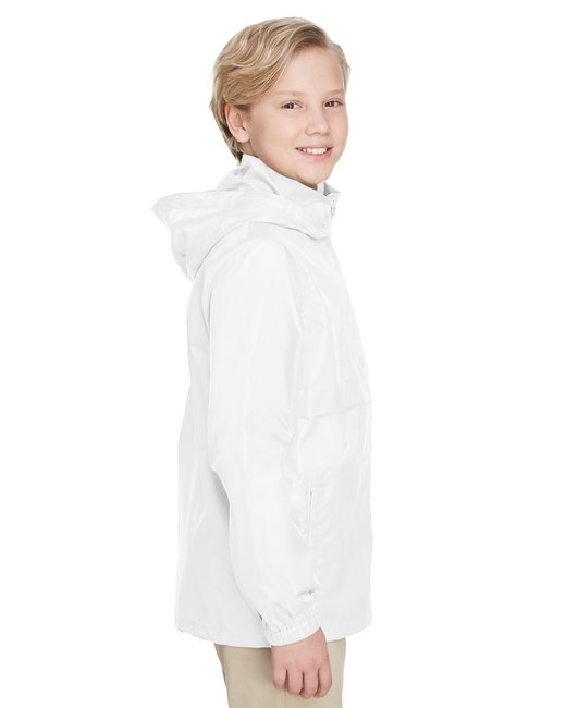 Team 365, The Youth Zone Protect Lightweight Jacket - WHITE - XL - image 3 of 4