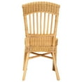thumbnail image 5 of Baxton Studio Barito Modern Bohemian Natural Brown Rattan Dining Chair, 5 of 7