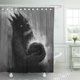 thumbnail image 1 of Cortina de Ducha ABPHQTO Rey de las Brasas de Burning Ball Earth 150x180 cm, 1 of 1