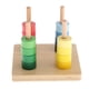thumbnail image 1 of Bloques de Apilamiento Montessori Baoblaze 4 Columnas Juguetes Educativos para Bebés Madera 14.2x14.2x12cm, 1 of 7