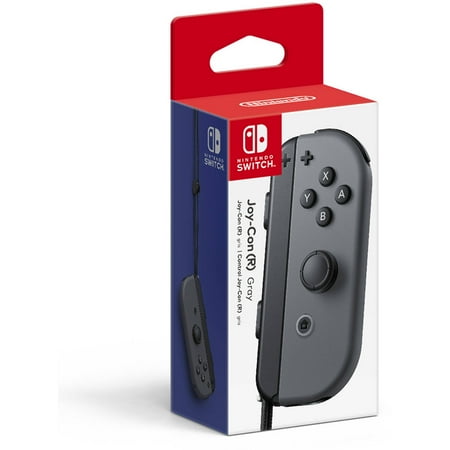 Restored Nintendo HACAJRGAA Switch Joy-Con Single Right (Gray) (Refurbished)