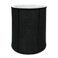 thumbnail image 2 of Aspen Creative 35038 Transitional Empire Shaped Spider Construction Lamp Shade in Black, 14" wide (12" x 14" x 15"), 2 of 5