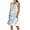 C White, variant on Long Sleeve Dress Plus Size Sundress Women's Solid Color Casual Sleeveless Linen Loose Fitting Dress With Pockets F White XXL