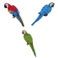 thumbnail image 1 of 3x Pájaro De Resina Ornamento, 1 of 9