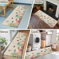thumbnail image 5 of Seahorse Coastal 2'x6' Runner Rugs for Hallway Kitchen Bedside Non Slip, Nautical Ocean Summer Beach Coral Rustic Entryway Rug Runners with Rubber Backing, Long Carpet Runner for Laundry Room, 5 of 8