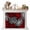 Red, variant on Aqua White Magnetic Fireplace Cover, Fireplace Draft Blocker, Abstract Grey Chrysanthemum Flower Floral Fireplaces Blanket for Heat Loss/Cold Air, Fireplaces Draft Stopper Cover for Inside 39"x32"