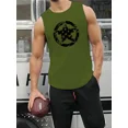 thumbnail image 3 of Ropa deportiva de gimnasio para hombre, camiseta sin mangas con estampado Y2k, camiseta de baloncesto transpirable sin mangas para exteriores, verano, secado rápido, moda, ocio, FNAF, 3 of 5