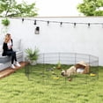 thumbnail image 2 of PawHut Foldable Metal Exercise Pet Playpen Yard Dog Puppy Kennel 12 Panels, 2 of 10
